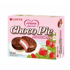 CHOCOPIE STRAWBERRY (чокопай клубничный) 12 шт