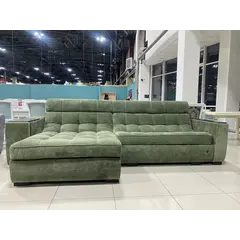 Диван Манхэттен с увеличенной оттоманкой и локоть-баром