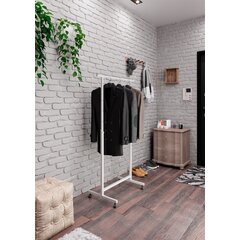 Стойка на колесиках COMPATTO-BIANCO, белого цвета