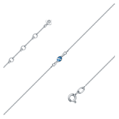 Браслет Конфетка из серебра