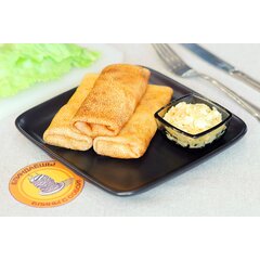 БЛИН С НАЧИНКОЙ КАПУСТА И ЯЙЦО