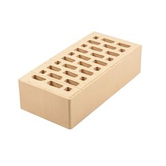 Кирпич лицевой М-150, 250х120х65 мм пустотелый бежевый