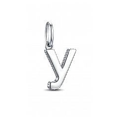 Подвеска из серебра "Буква У"