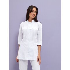 Белая женская медицинская рубашка