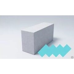 Блок стеновой D-500 575х400х188 мм из ячеистого бетона