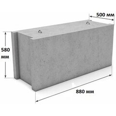 Фундаментный блок ФБС 9-5-6