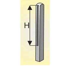 Столб стандартный 0,5 м (S-0,5)