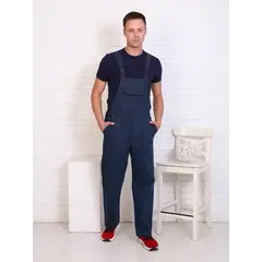 Полукомбинезон саржа синий