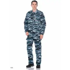 Костюм охранника Святогор серый камуфляж