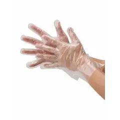 Перчатки полиэтиленовые прозрачные