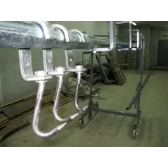 Еврокрюк для трубчатых путей скользящий