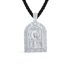 Подвеска из серебра "Святой Ангел Божий"