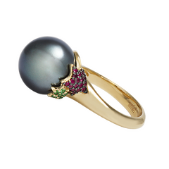 Кольцо с жемчугом