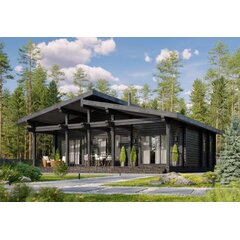 Дом из клееного бруса Белград