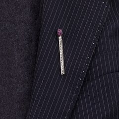 Брошь-игла "Спичка"