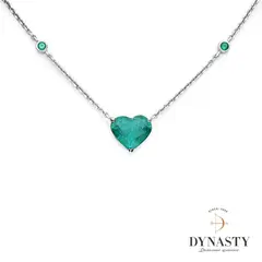 Колье "Сен-Тропе" с изумрудами