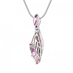 Подвеска Крылья бабочки с витражами