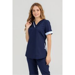 Костюм №285 синий/белый