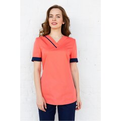 Костюм №285 персик/синий