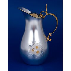 Серебряный кувшин для воды с крышкой "Камилла"