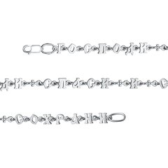 Литой браслет "Господи, Спаси и сохрани меня"