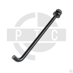 Анкерный фундаментный болт 1.1 М20х240 мм изогнутый ГОСТ 24379.1-2012