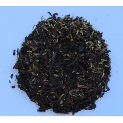 Черный чай с мятой и чабрецом