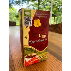 Чай ORGANIC Краснодарский мелколистовой чёрный 100 г. К/У