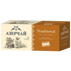 Чай Азерчай чёрный байховый традиционал PREMIUM COLLECTION, 25 пакетиков по 1,8 г