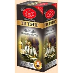 Чай TEA TANG черный "Для полуночников", 25 пакетиков по 2,5г.