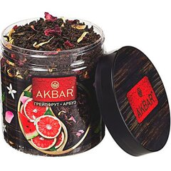 Чай Акбар черный крупнолистовой грейпфрут и арбуз 100 грамм * 6