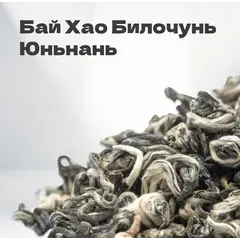 Чай зеленый Бай Хао Билочунь, Юньнань, 2024 г, 20 гр в банке
