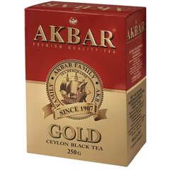 Чай Акбар Золотой черный листовой чай, 250 г