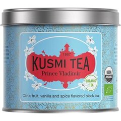 Чай KUSMI TEA PRINCE VLADIMIR (Эрл Грей с апельсином), банка (100 гр)