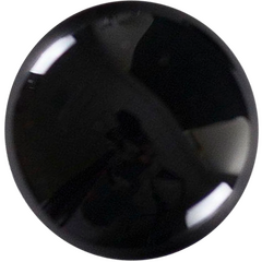 Оникс черный кабошон