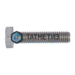 БОЛТ М24 Х190 КП 8.8 DIN 933 ОЦ. (УП 25,6 КГ / 38 ШТ)
