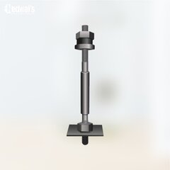 90х3150 2.2 Фундаментный анкерный болт ГОСТ 24379.1-80(2012), 09Г2С, Резьба1 250, Резьба2 250