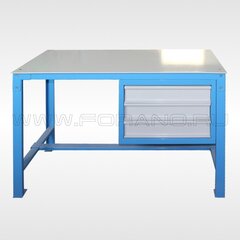Верстак со стальной столешницей 1200х600 мм
