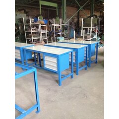 Верстак со стальной столешницей 1500х600 мм