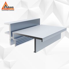 АД-1 Алюминиевый короб для скрытых межкомнатных дверей