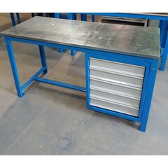 Верстак со стальной столешницей 1200х600 мм