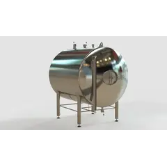 Емкость для хранения молока 1000 л. горизонтальная