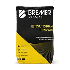 Штукатурка гипсовая BREMER 10