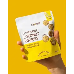 Кокосовое мини-печенье без глютена (с лимоном и чиа) (40 г.)