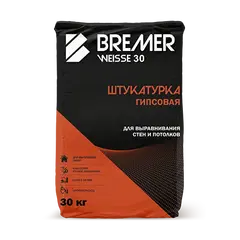 Штукатурка гипсовая BREMER 30