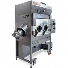 Изолятор отрицательного давления для работы с пробами АФС и возможностью подачи азота для барботажа