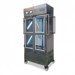 Тележка мобильная с вертикальным потоком с дифференциальными манометрами