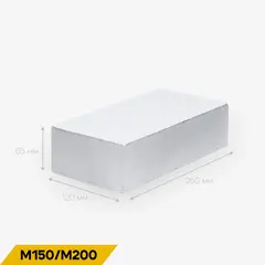 Кирпич силикатный одинарный рядовой М 150