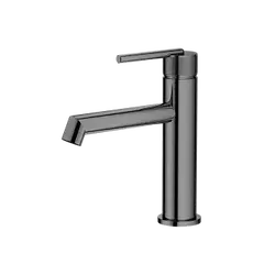 Смеситель для раковины NOVA , оружейная сталь