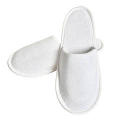 Тапочки одноразовые махровые Бизнес с закрытым мысом 3,5 мм